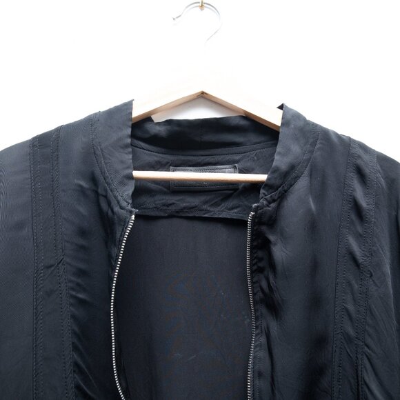 Blank NYC Black Zipped Up Long Sleeves Jacket - Picture 5 of 6